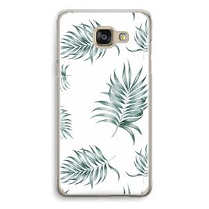 CaseCompany Simple leaves: Samsung Galaxy A5 (2016) Transparant Hoesje