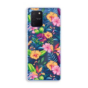 CaseCompany Tropisch 2: Samsung Galaxy Note 10 Lite Transparant Hoesje