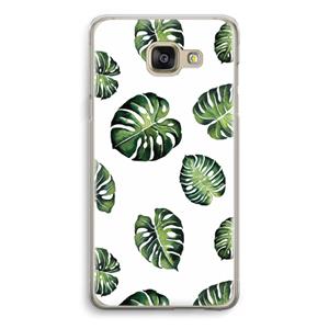CaseCompany Tropische bladeren: Samsung Galaxy A5 (2016) Transparant Hoesje