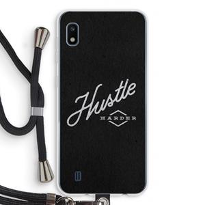 CaseCompany Hustle: Samsung Galaxy A10 Transparant Hoesje met koord