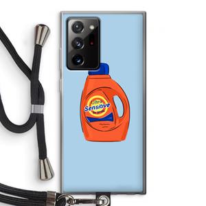 CaseCompany Ultra Sensitive: Samsung Galaxy Note 20 Ultra / Note 20 Ultra 5G Transparant Hoesje met koord