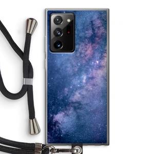 CaseCompany Nebula: Samsung Galaxy Note 20 Ultra / Note 20 Ultra 5G Transparant Hoesje met koord