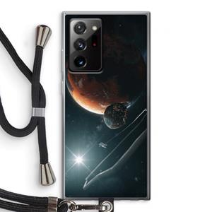 CaseCompany Mars Renaissance: Samsung Galaxy Note 20 Ultra / Note 20 Ultra 5G Transparant Hoesje met koord