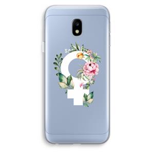 CaseCompany Venus: Samsung Galaxy J3 (2017) Transparant Hoesje