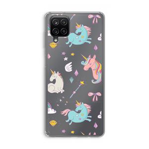 CaseCompany Fantasiewereld: Samsung Galaxy A12 Transparant Hoesje