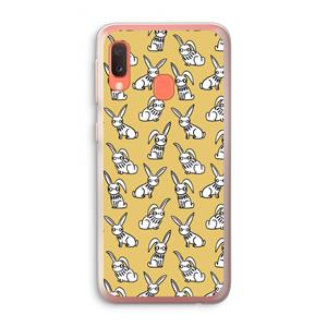 CaseCompany Haas: Samsung Galaxy A20e Transparant Hoesje
