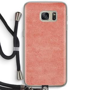 CaseCompany Marrakech Walls: Samsung Galaxy S7 Transparant Hoesje met koord