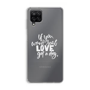 CaseCompany Partner in crime: Samsung Galaxy A12 Transparant Hoesje