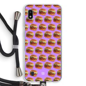 CaseCompany Giants: Samsung Galaxy A10 Transparant Hoesje met koord