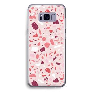 CaseCompany Terrazzo N°15: Samsung Galaxy S8 Plus Transparant Hoesje