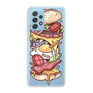 CaseCompany Diet Coke Please: Samsung Galaxy A73 Transparant Hoesje