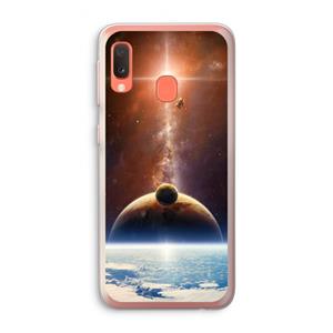 CaseCompany Omicron 2019: Samsung Galaxy A20e Transparant Hoesje