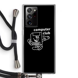 CaseCompany Floppyhead: Samsung Galaxy Note 20 Ultra / Note 20 Ultra 5G Transparant Hoesje met koord