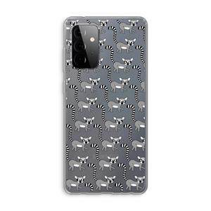 CaseCompany Makis: Samsung Galaxy A72 Transparant Hoesje