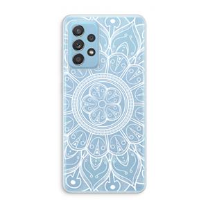 CaseCompany Roses Are Red: Samsung Galaxy A73 Transparant Hoesje