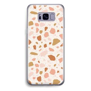 CaseCompany Terrazzo N°18: Samsung Galaxy S8 Plus Transparant Hoesje