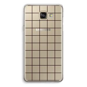 CaseCompany Rooster: Samsung Galaxy A5 (2016) Transparant Hoesje