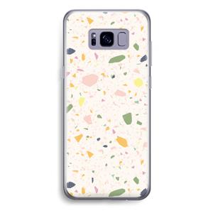 CaseCompany Terrazzo N°21: Samsung Galaxy S8 Plus Transparant Hoesje