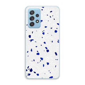 CaseCompany Terrazzo N°5: Samsung Galaxy A73 Transparant Hoesje