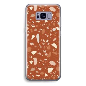 CaseCompany Terrazzo N°22: Samsung Galaxy S8 Plus Transparant Hoesje