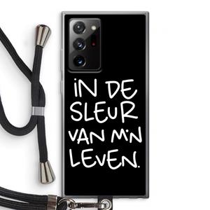 CaseCompany De Sleur: Samsung Galaxy Note 20 Ultra / Note 20 Ultra 5G Transparant Hoesje met koord
