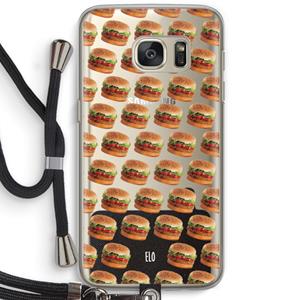 CaseCompany Giants: Samsung Galaxy S7 Transparant Hoesje met koord