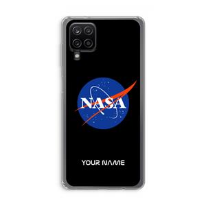 CaseCompany NASA: Samsung Galaxy A12 Transparant Hoesje