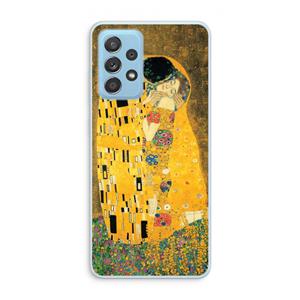 CaseCompany Der Kuss: Samsung Galaxy A73 Transparant Hoesje
