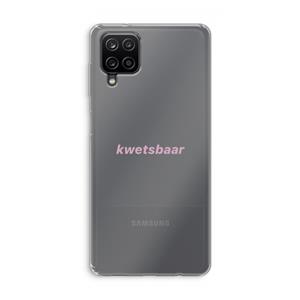 CaseCompany kwetsbaar: Samsung Galaxy A12 Transparant Hoesje