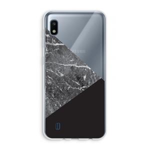 CaseCompany Combinatie marmer: Samsung Galaxy A10 Transparant Hoesje