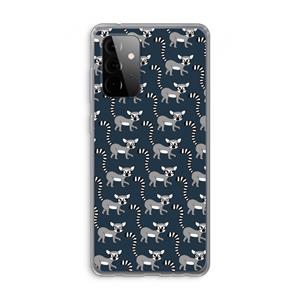 CaseCompany Makis: Samsung Galaxy A72 Transparant Hoesje