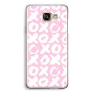 CaseCompany XOXO: Samsung Galaxy A5 (2016) Transparant Hoesje