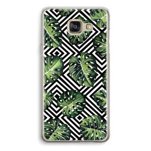 CaseCompany Geometrische jungle: Samsung Galaxy A5 (2016) Transparant Hoesje