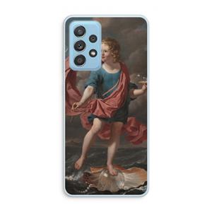 CaseCompany Soap Bubbles: Samsung Galaxy A73 Transparant Hoesje