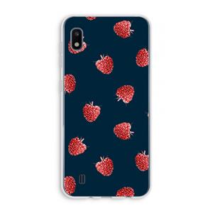 CaseCompany Framboosjes: Samsung Galaxy A10 Transparant Hoesje
