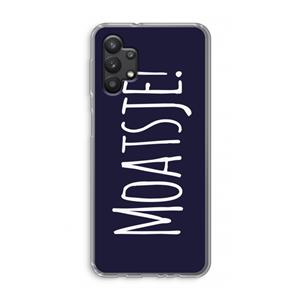CaseCompany Moatsje!: Samsung Galaxy A32 5G Transparant Hoesje