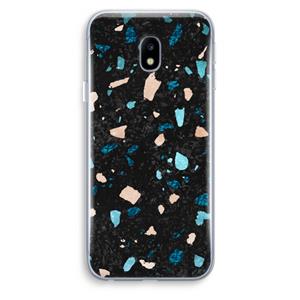 CaseCompany Terrazzo N°11: Samsung Galaxy J3 (2017) Transparant Hoesje