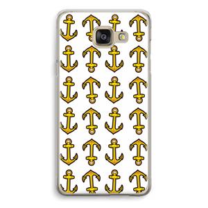 CaseCompany Musketon Anchor: Samsung Galaxy A5 (2016) Transparant Hoesje