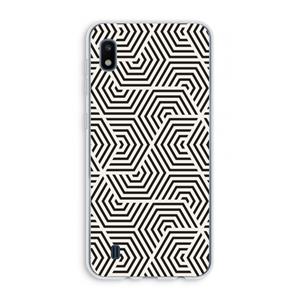 CaseCompany Magic pattern: Samsung Galaxy A10 Transparant Hoesje