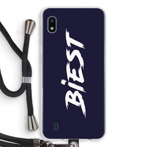 CaseCompany Biest: Samsung Galaxy A10 Transparant Hoesje met koord