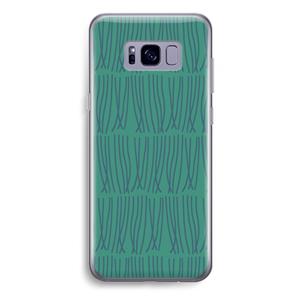 CaseCompany Swirls: Samsung Galaxy S8 Plus Transparant Hoesje