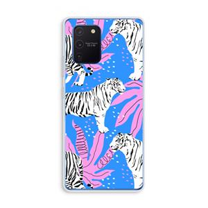 CaseCompany Tijger: Samsung Galaxy Note 10 Lite Transparant Hoesje
