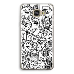 CaseCompany Vexx City #2: Samsung Galaxy A5 (2016) Transparant Hoesje