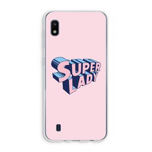 CaseCompany Superlady: Samsung Galaxy A10 Transparant Hoesje