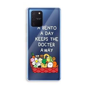CaseCompany Bento a day: Samsung Galaxy Note 10 Lite Transparant Hoesje