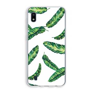 CaseCompany Lange bladeren: Samsung Galaxy A10 Transparant Hoesje