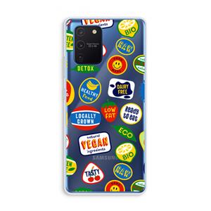 CaseCompany Fruitsticker: Samsung Galaxy Note 10 Lite Transparant Hoesje