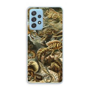 CaseCompany Haeckel Lacertilia: Samsung Galaxy A73 Transparant Hoesje