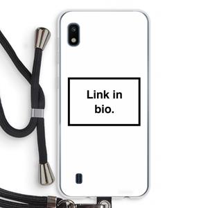 CaseCompany Link in bio: Samsung Galaxy A10 Transparant Hoesje met koord