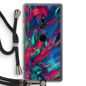 CaseCompany Pilgrims Of The Sea: Sony Xperia XZ2 Transparant Hoesje met koord